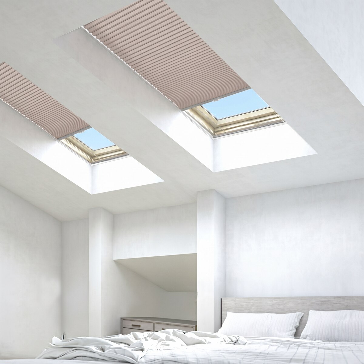 American Blinds: Legacy Light Filtering Cellular Skylight Shades